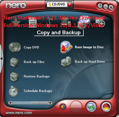 Nero burning software free download with crack